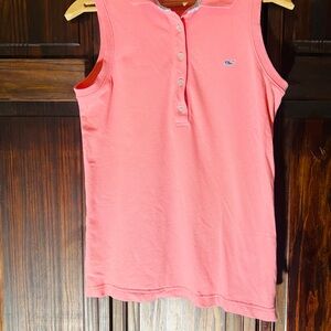 Vineyard Vines Coral‎ Sleeveless Tank Top